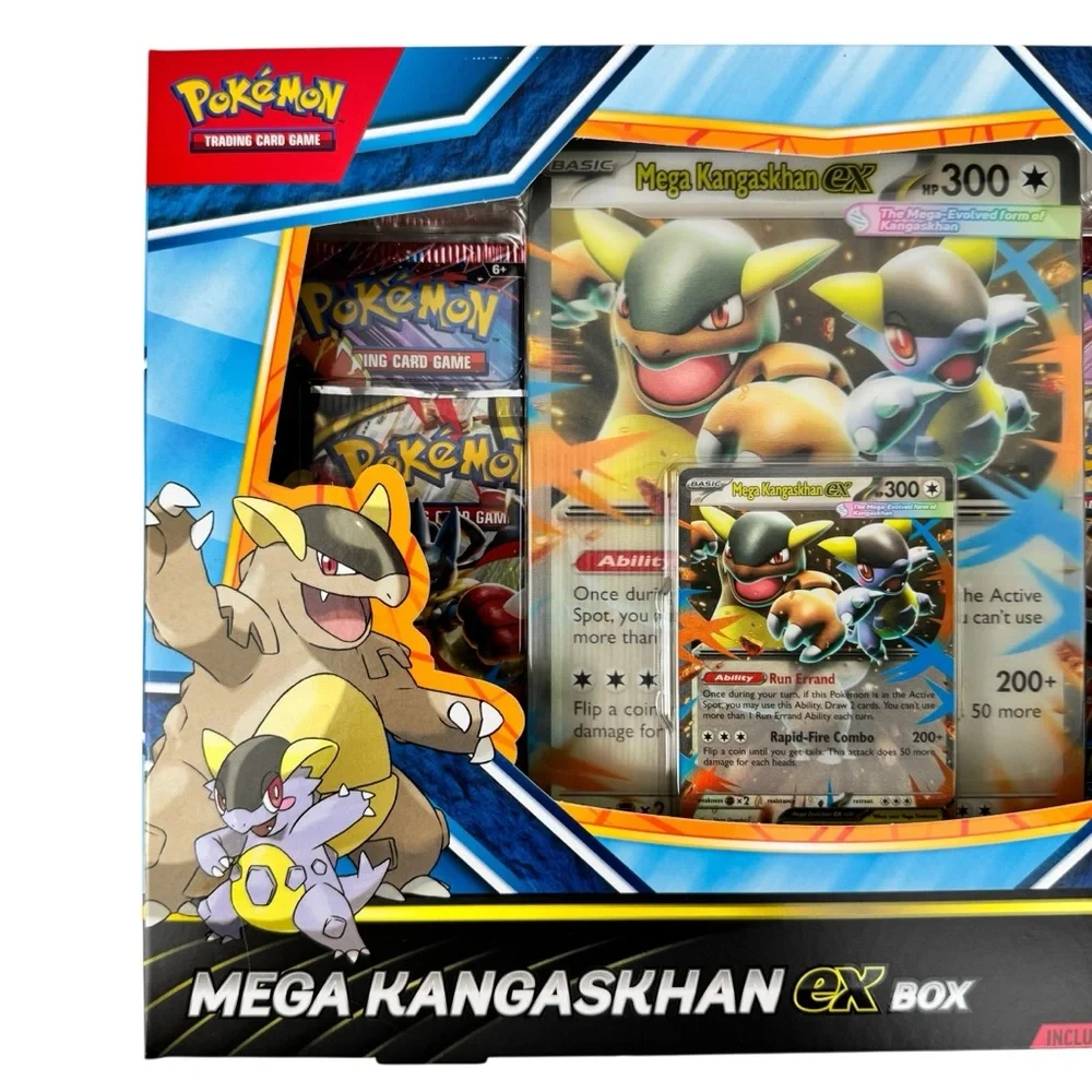 NEW Pokemon TCG Mega Kangaskhan Ex Collection w/Promo + 4 Packs SEALED BOX 5126